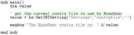 GetINISetting Script Example
