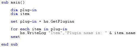 GetPlugins Script Example