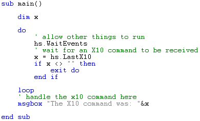 WaitEvents Script Example